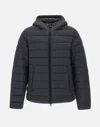 Save The Duck Zip-up Padded Jacket In Black