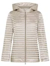 SAVE THE DUCK SAVE THE DUCK ALIMA WIDE QUILTED SHORT DOWN JACKET
