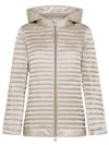 Save The Duck Jacket  Woman In Beige