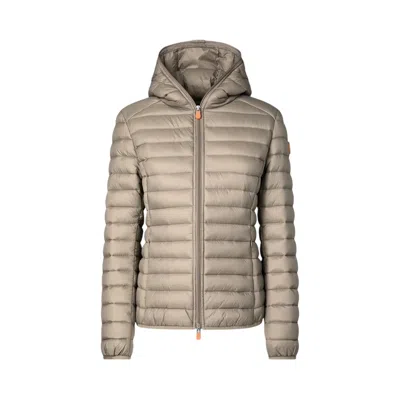 Save The Duck Coats Beige In Beige Chiari E Naturali