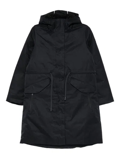 SAVE THE DUCK SAVE THE DUCK BLACK LONG PARKA 'JOEL'