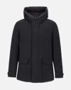 Save The Duck Forest Padded Drawstring Jacket In Black