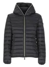 Save The Duck Daisy Puffer Jacket In Black