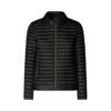 Save The Duck Alyssa Lightweight Down Jacket In Nero Neri E Grigi