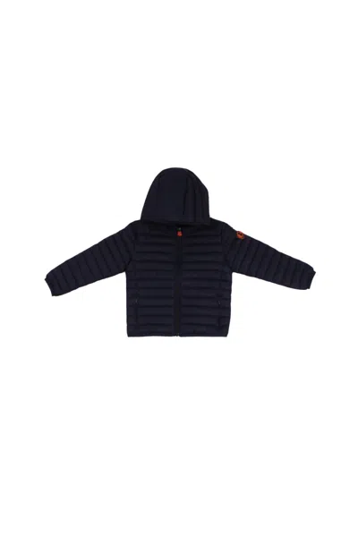 Save The Duck Kids'  Coats Blue In Blu Blu E Verdi