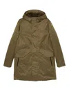Save The Duck Raymond Coat In Green