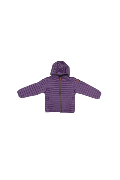 Save The Duck Kids'  Coats In Violet Viola