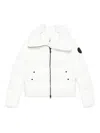 Save The Duck Isla High-neck Puffer Jacket In White