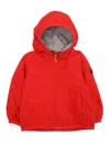 Save The Duck Coco Baby Hooded Jacket In Red