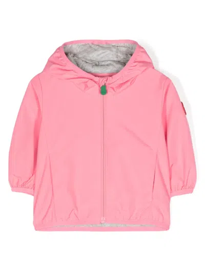 Save The Duck Babies' Coco Rain Jacket In Pink