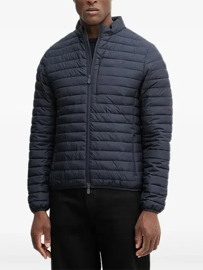 Save The Duck Cole Quilted Jacket In Blue