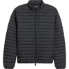 Save The Duck Cole Quilted Puffer Jacket In Black