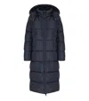 Save The Duck Colette Blue Hodded Padded Jacket