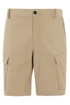 Save The Duck Colm Bermuda In Brown