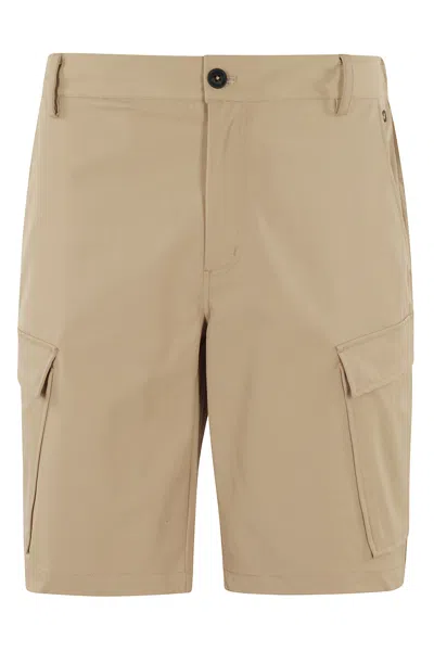 Save The Duck Colm Bermuda In Brown