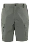 Save The Duck Colm Bermuda In Green