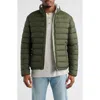 Save The Duck Conan Quilted Water Repellent Jacket In Green