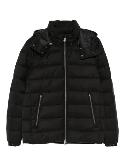 SAVE THE DUCK CONSTANTIN FLANNEL-EFFECT PUFFER JACKET