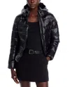 Save The Duck Cosmary Puffer Coat In Black