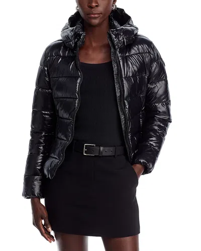 Save The Duck Cosmary Puffer Coat In Black