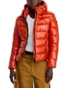 Save The Duck Cosmary Puffer Jacket In Poppy In Maple Orange