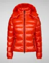 SAVE THE DUCK COSMARY PUFFER JACKET IN POPPY