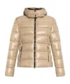 Save The Duck Cosmary Puffer Jacket With Removable Hood In Nude