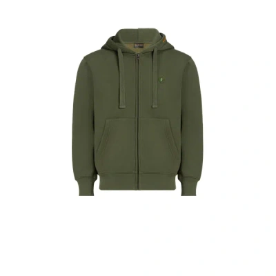 Save The Duck Cotton Fleece-blend Hoodie In Grün