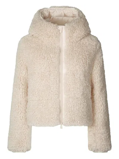 SAVE THE DUCK SAVE THE DUCK DADA FAUX SHEARLING DOWN JACKET CLOTHING