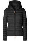 Save The Duck Daisy Padded Short Jacket In Black