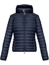 Save The Duck Daisy Puffer Jacket In Blue