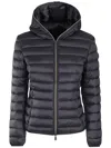 Save The Duck Daisy Puffer Jacket In Blue
