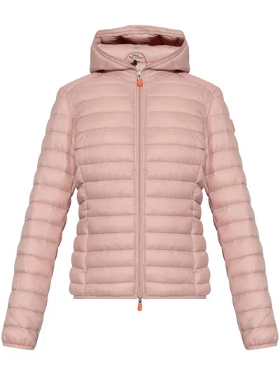 Save The Duck Daisy Puffer Jacket In Pink