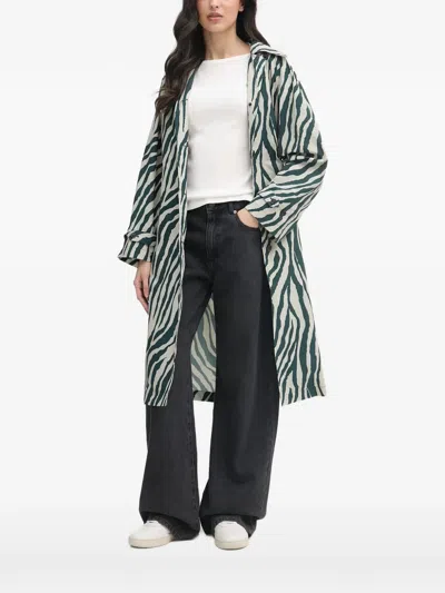 Save The Duck Danielle Coat In Animal Print