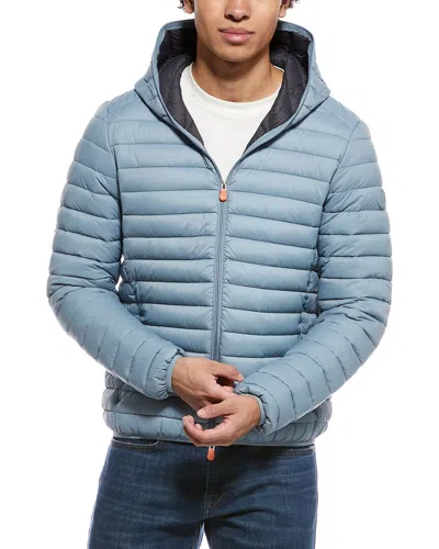 Save The Duck Danielle Puffer Jacket In Blue