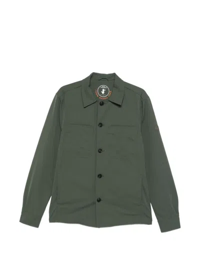 Save The Duck Basil Shirt Jacket Thyme Green