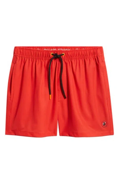Save The Duck Demna Swim Trunks In Orange