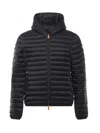 Save The Duck Devon Nylon Down Jacket In Black