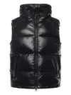 Save The Duck Dexter Hooded Padded Gilet In Black