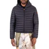 Save The Duck Juncus Hooded Harrington Jacket In Blue