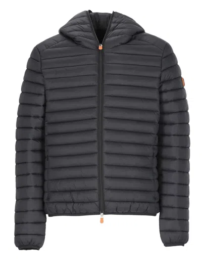 Save The Duck Donald Padded Jacket In Black