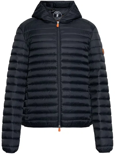 Save The Duck Donald Padded Short Jacket In Blue