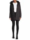Save The Duck Dorothy Hooded Puffer Jacket In Black