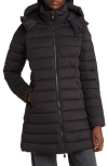 Save The Duck Dorothy Hooded Puffer Jacket In Black