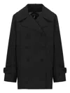 Save The Duck Black Sofi Waterproof Jacket In Black