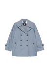 Save The Duck Sela Double-breasted Jacket In Blue