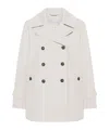 Save The Duck Beige Sofi Double-breasted Trench Coat In Multi