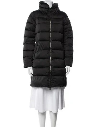 Pre-owned Save The Duck Down Coat In Black