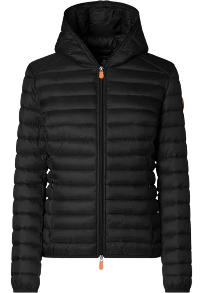 Save The Duck Down Jacket Woman  D33620w-ne Daisy. In Black