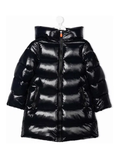 Save The Duck Kids' Down Jackets In Black